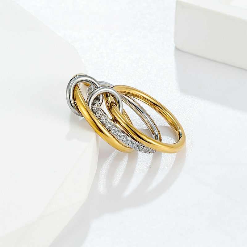 Interlocking rings