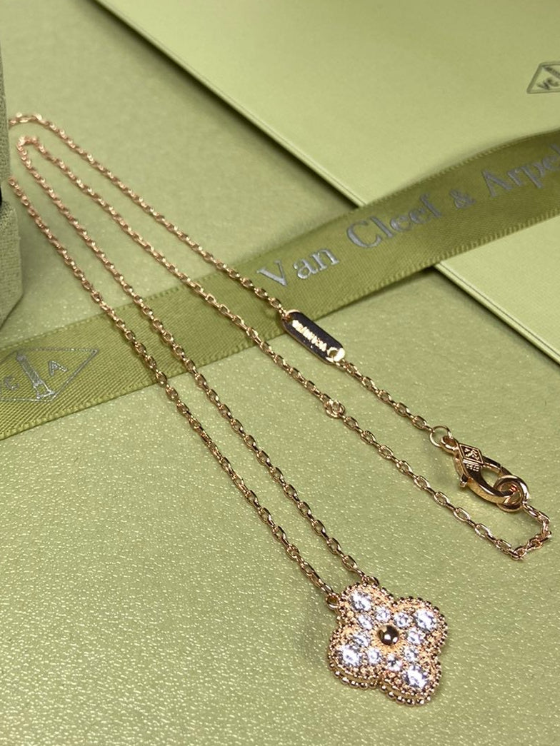 Brilliance Clover Necklace