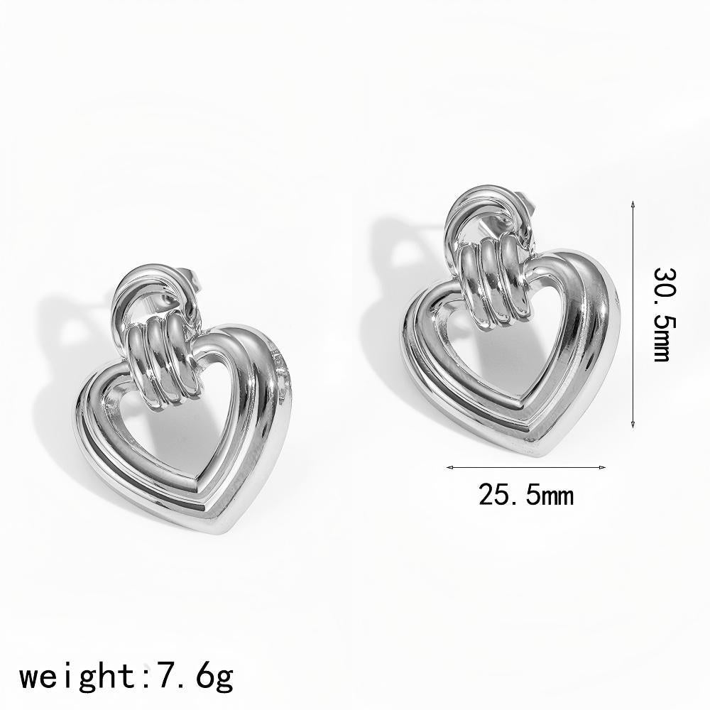 Party Heart Studs
