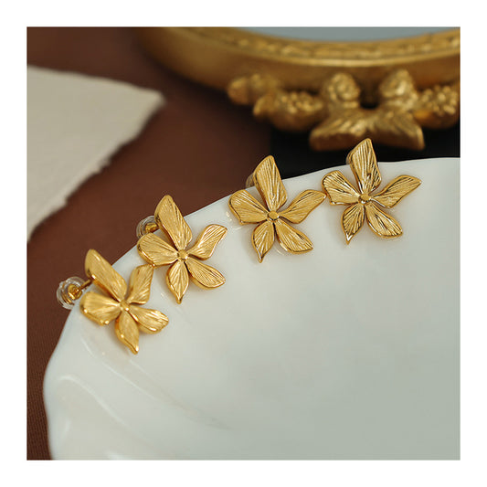 Vintage Flower Studs