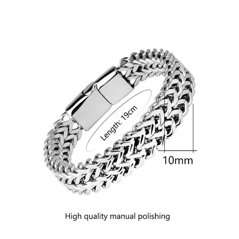 Double chain bracelet