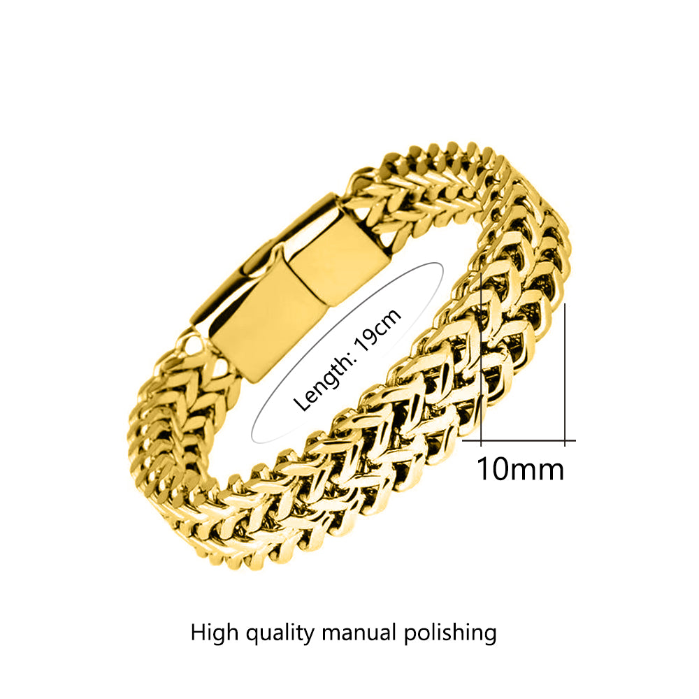 Double chain bracelet