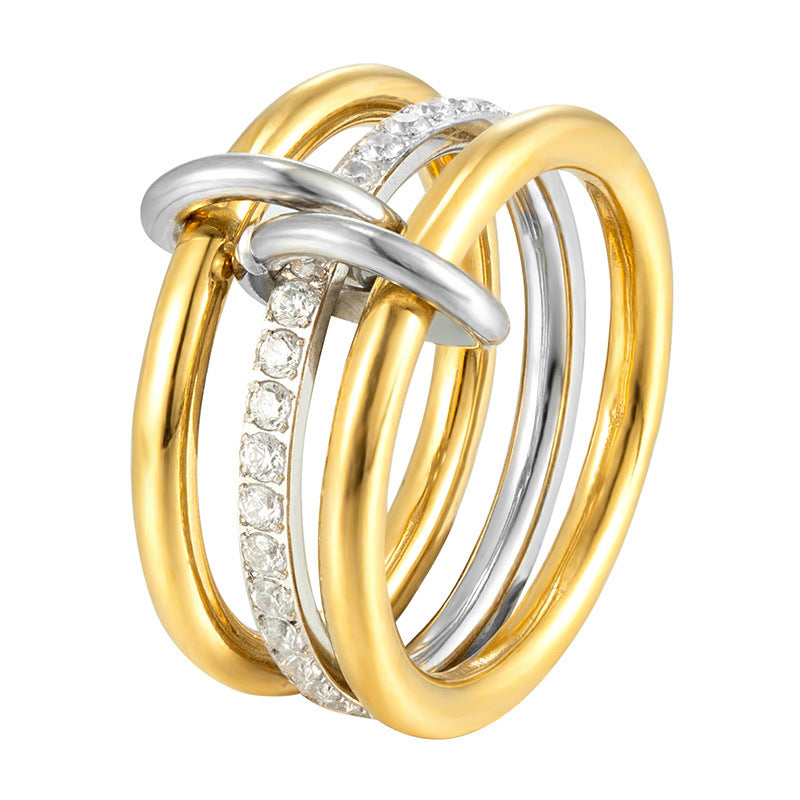 Interlocking rings