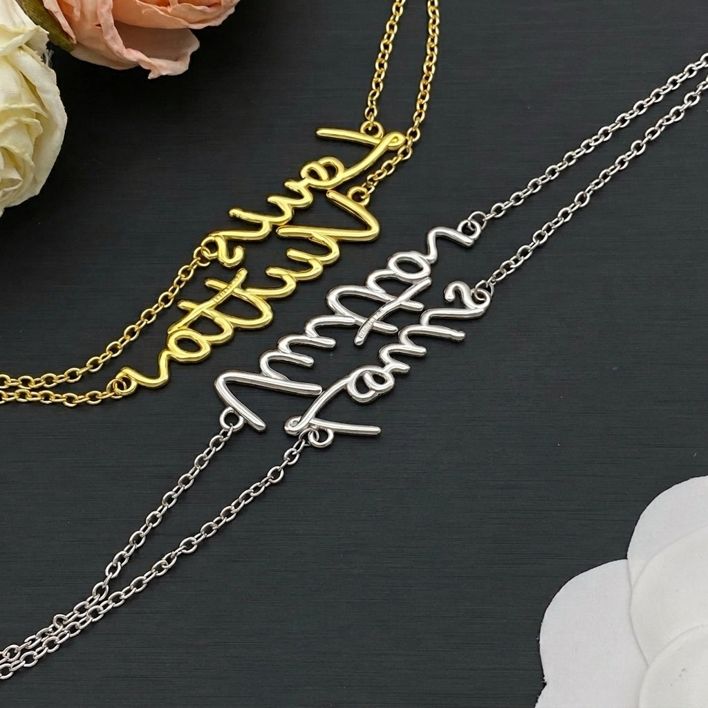 luxury layered necklace