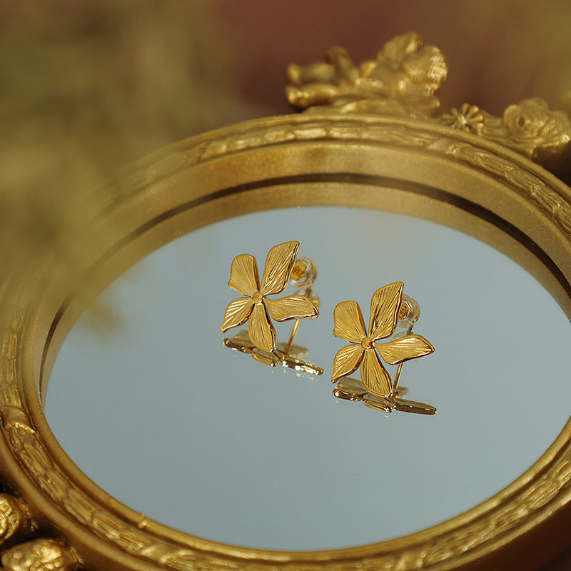 Vintage Flower Studs