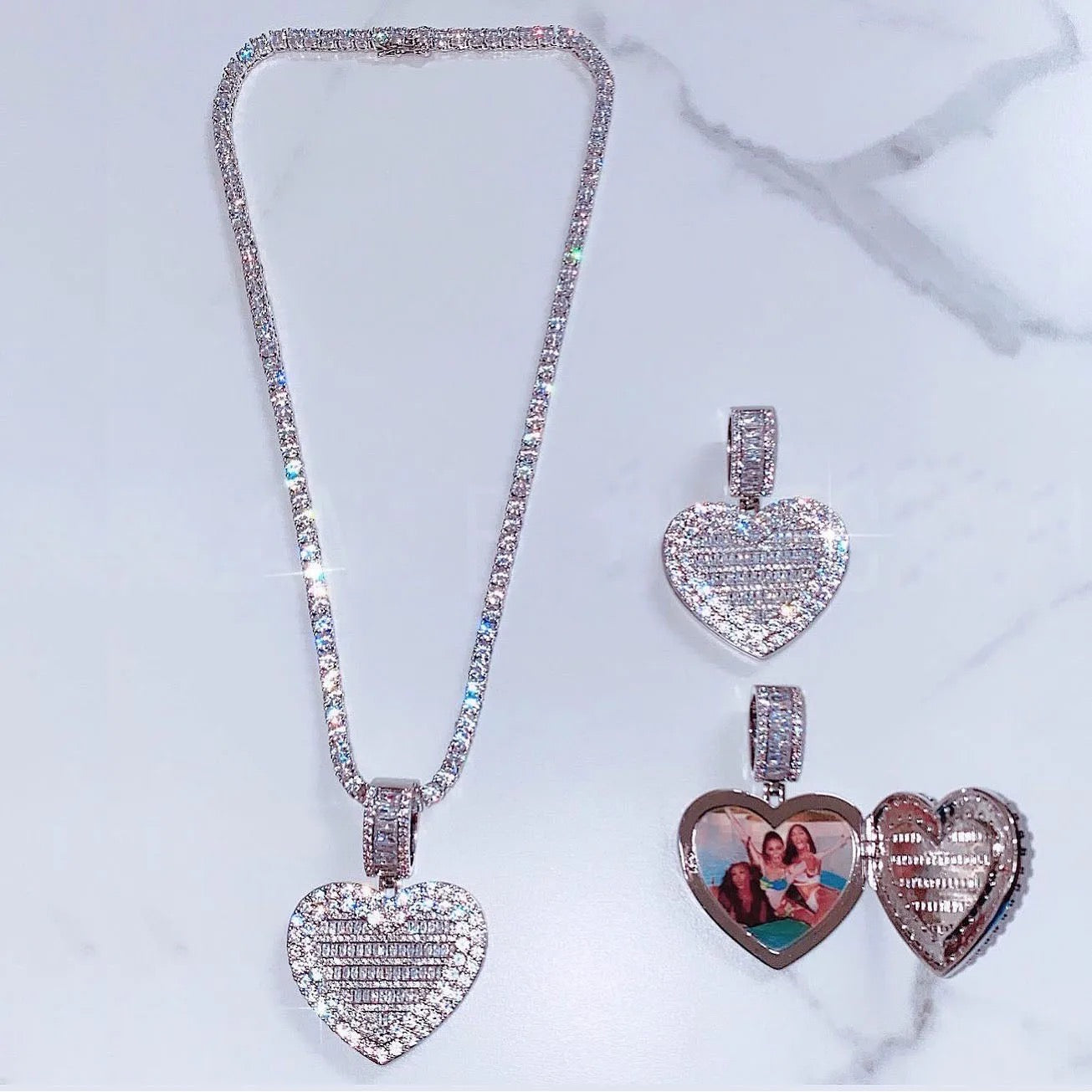 Cold Hearted Medallion Set