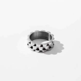 Stacked Cuban Ring