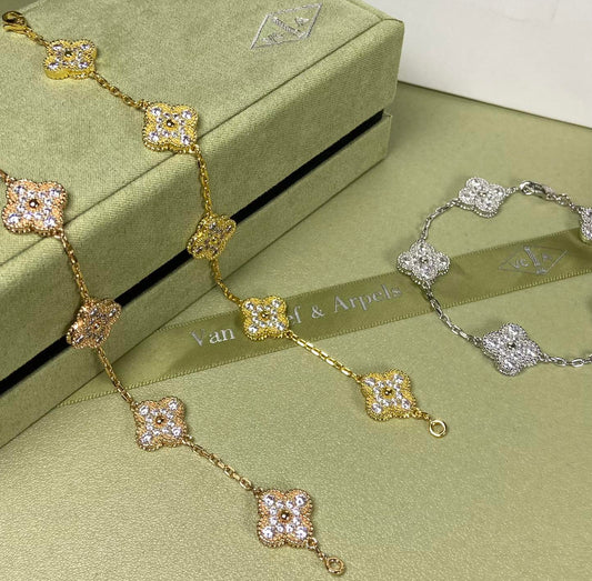 Brilliance Clover Bracelet
