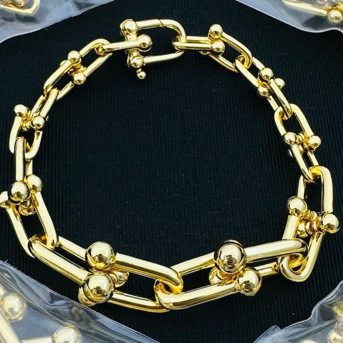 Couture Link Bracelet