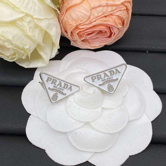 lux triangle studs