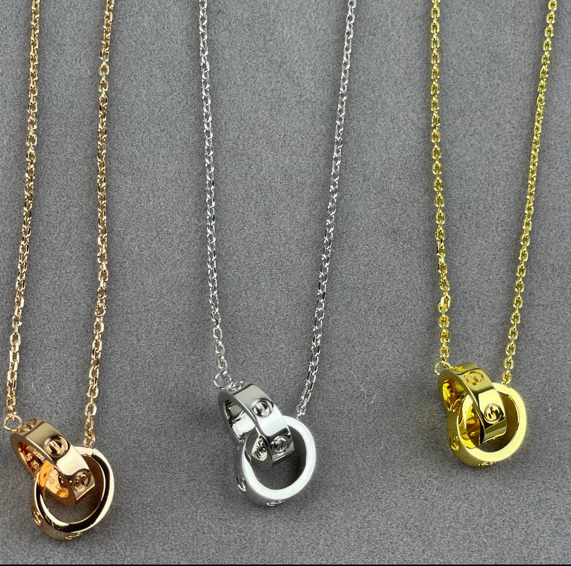 Double Link Necklace