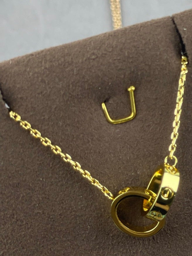 Double Link Necklace