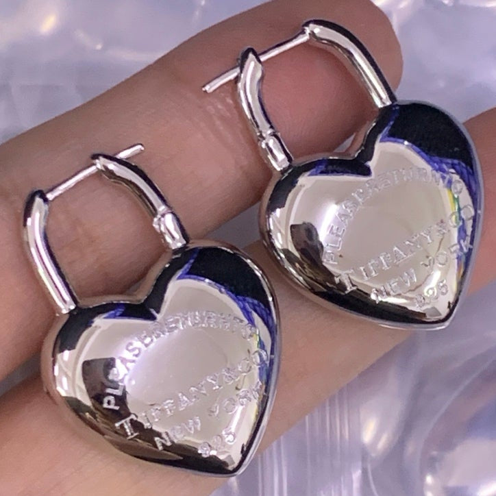 Heart Drop earrings