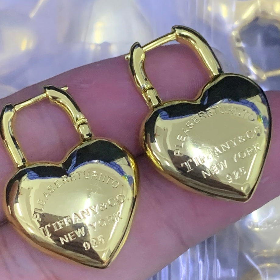 Heart Drop earrings