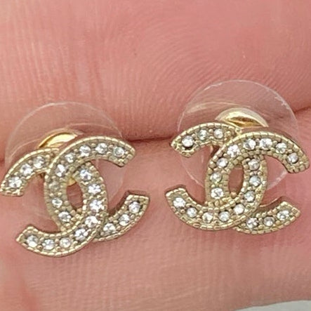 Studded CCs Earrings