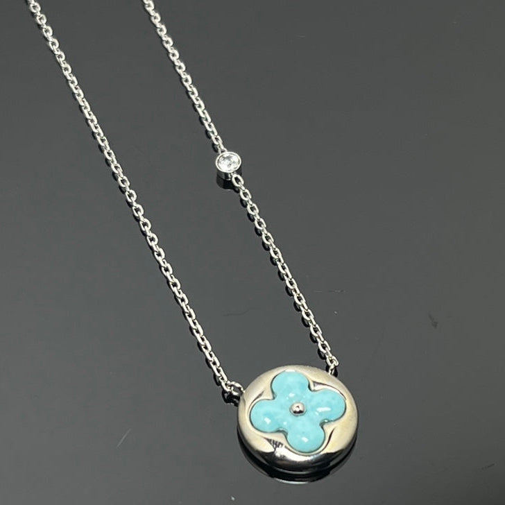 Mint Clover Necklace